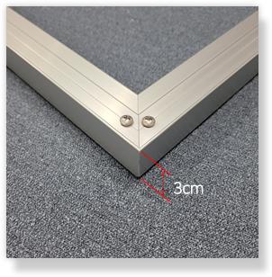 캔버스 두께 3cm, 캔버스 두께 4cm, 캔버스 두께 5cm